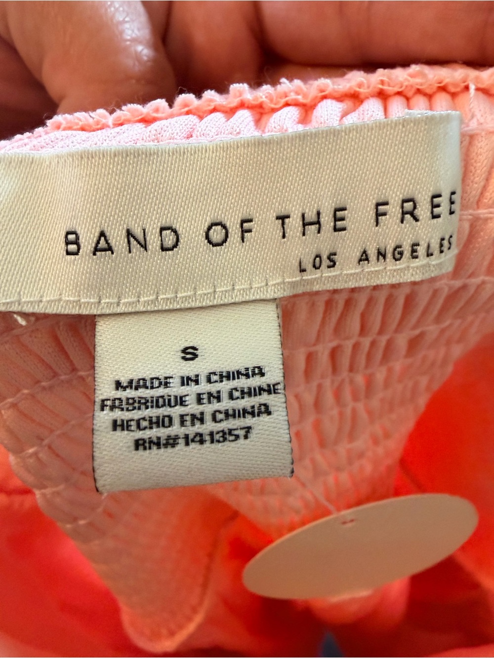 Band of the Free Clementine dress in pink size small - Picture 9 of 16
